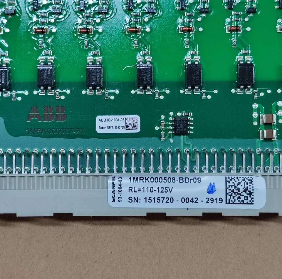 1MRK000508-BDr04 全新ABB控制卡  未拆封 质保一年 顺丰包邮图4