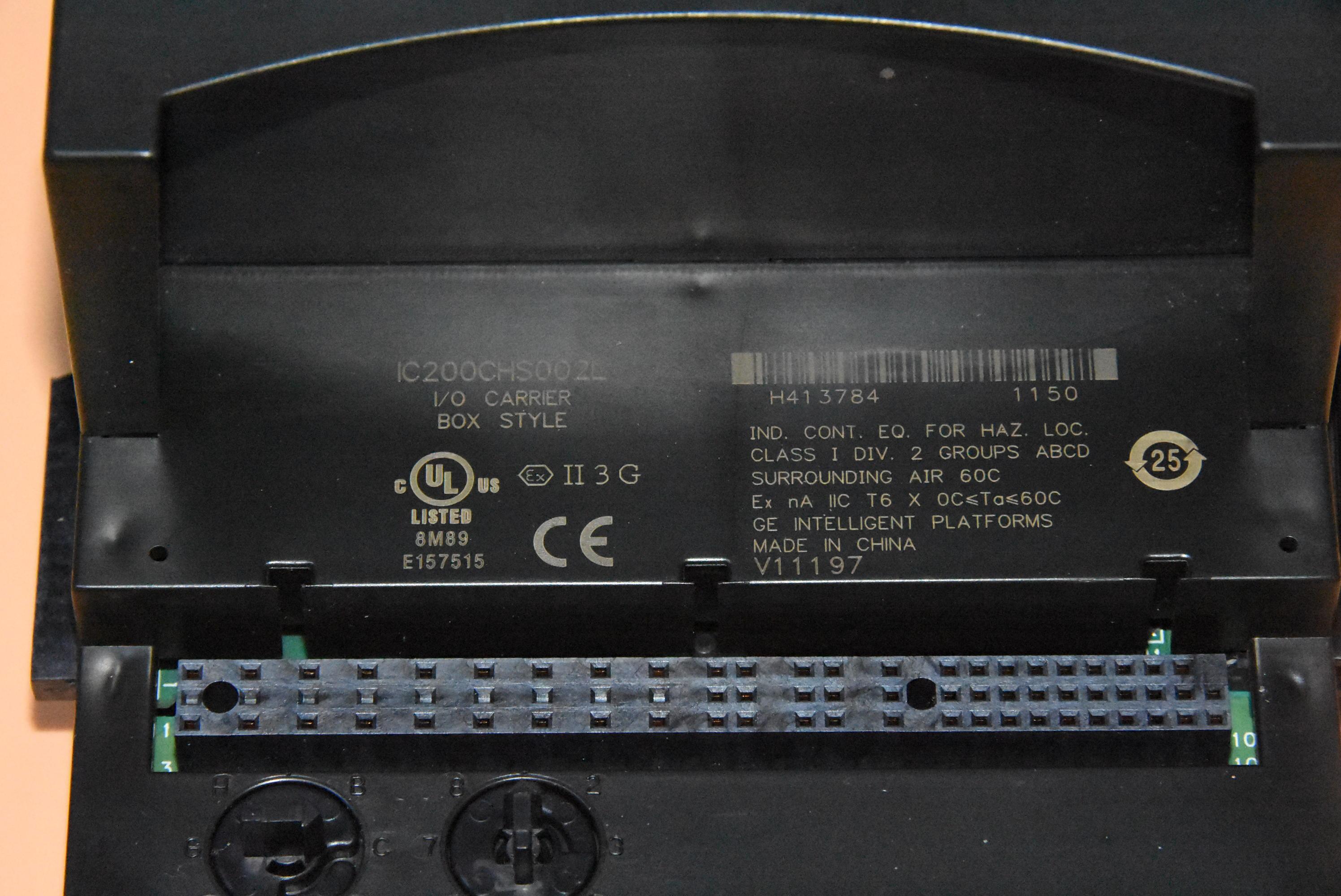 IC200CHS002L 输入/输出（I/O）模块或信号处理模块 GE 全新原装进口 质保一年 图2