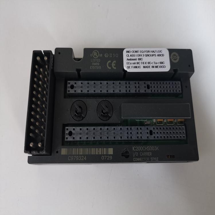 IC200CHS003K 连接器式I/O载体或信号处理模块 GE 全新原装进口 质保一年 图2