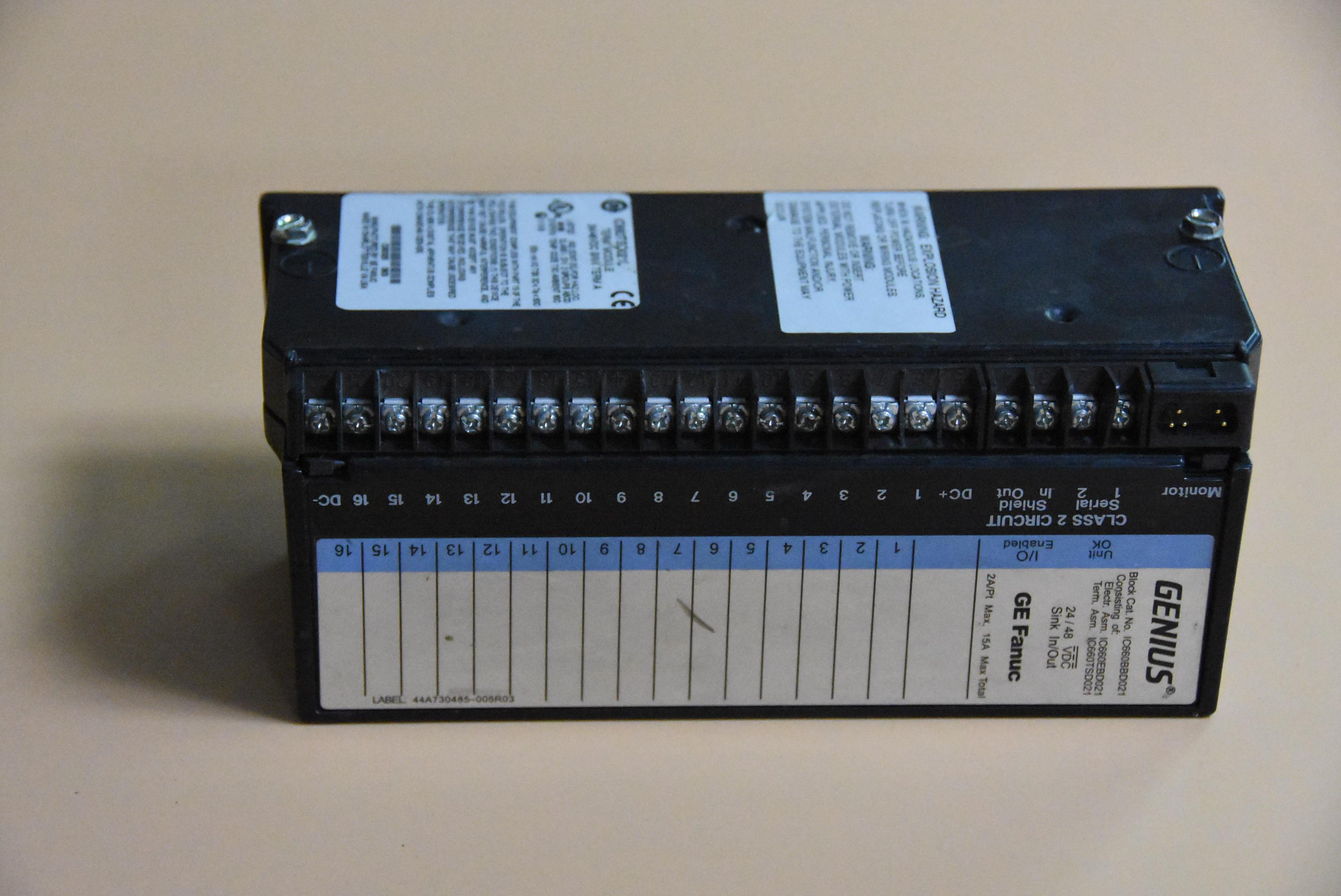 IC660BBD021 PLC模块  GE 全新原装进口 质保一年 图2