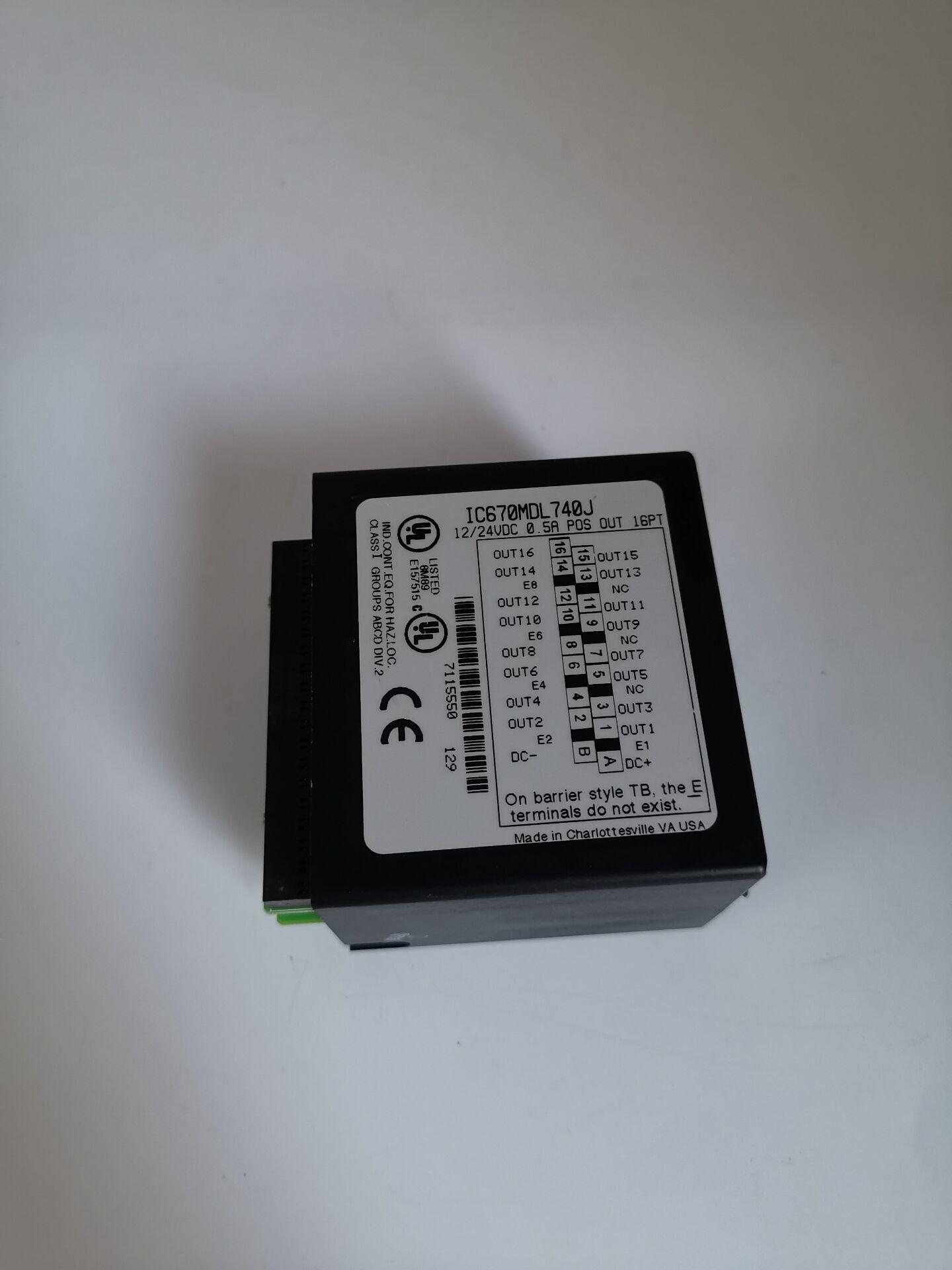 IC670MDL740J 分立式输出模块 GE  全新原装进口 质保一年 顺丰包邮 图1