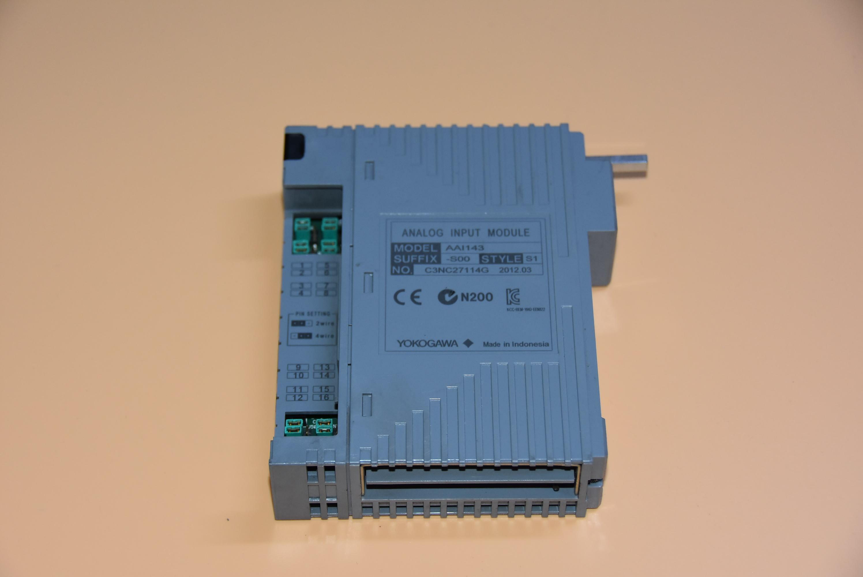 AAI143-S00 S1 模拟输入模块 YOKOGAWA  全新原装进口 质保一年 顺丰包邮 