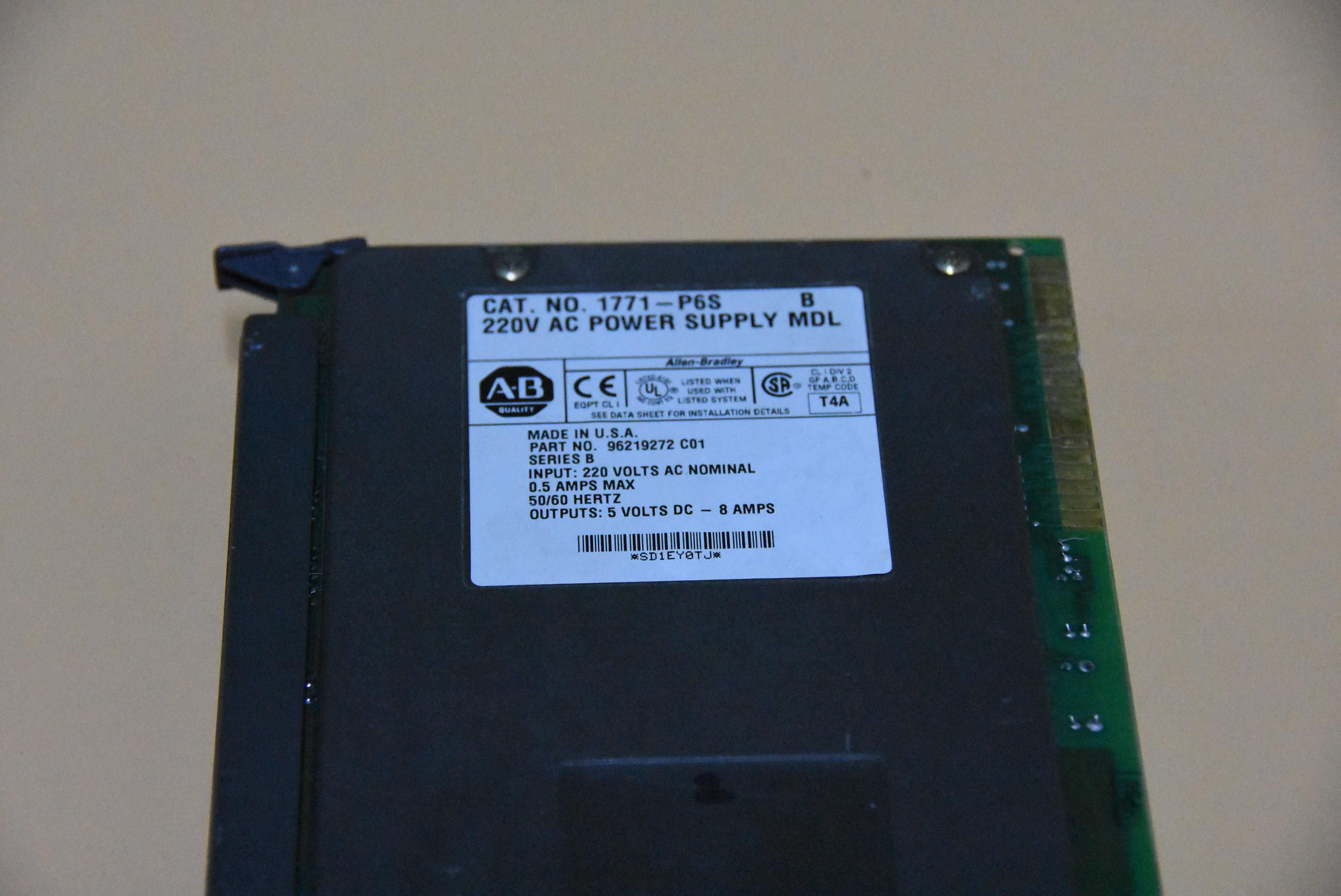 1771-P6S B 控制器模块 AB  全新原装进口 质保一年 顺丰包邮 图3