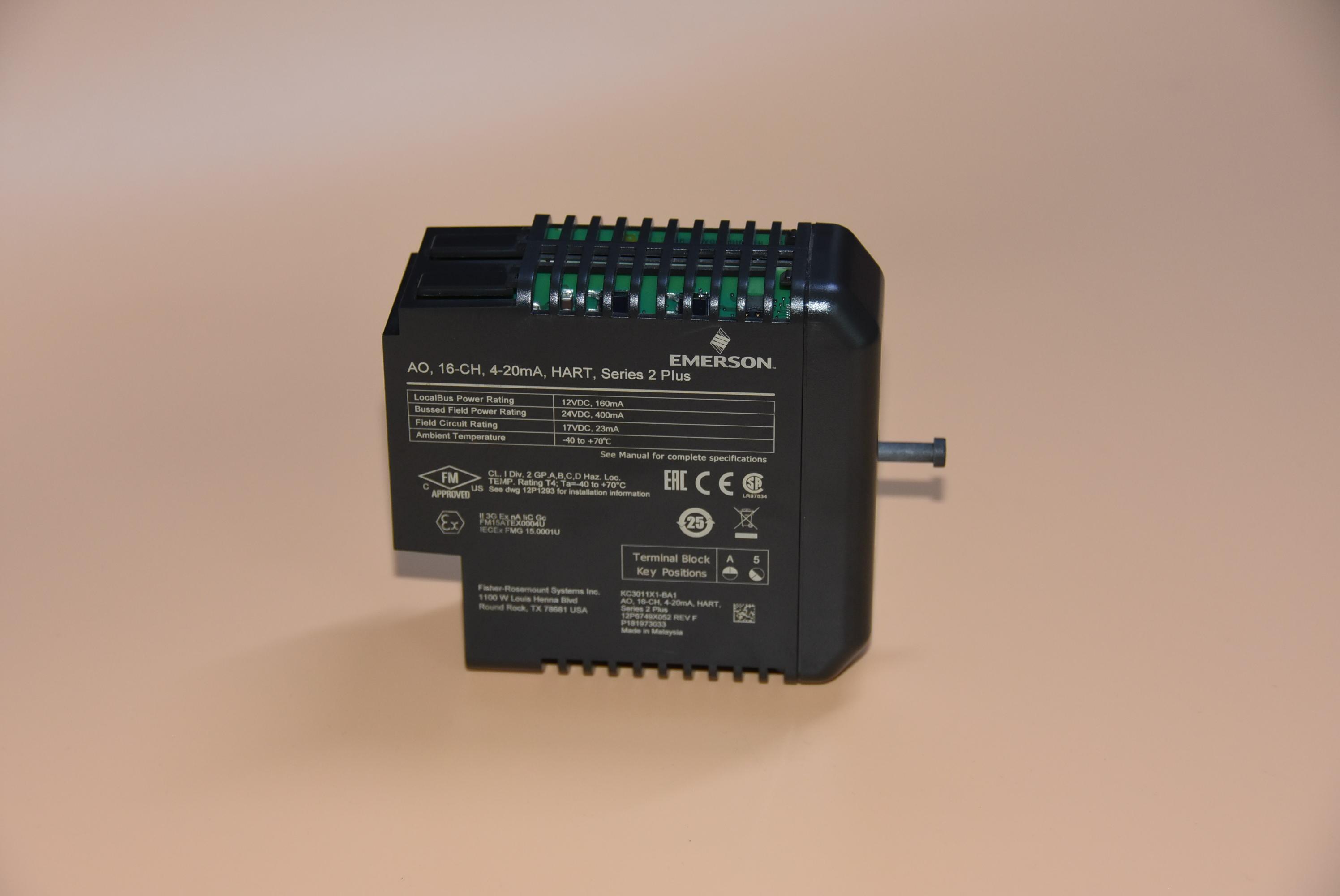 KC3011X1-BA1 12P6749X052 EMERSON 工控设备 全新原装进口 质保一年 顺丰包邮 
