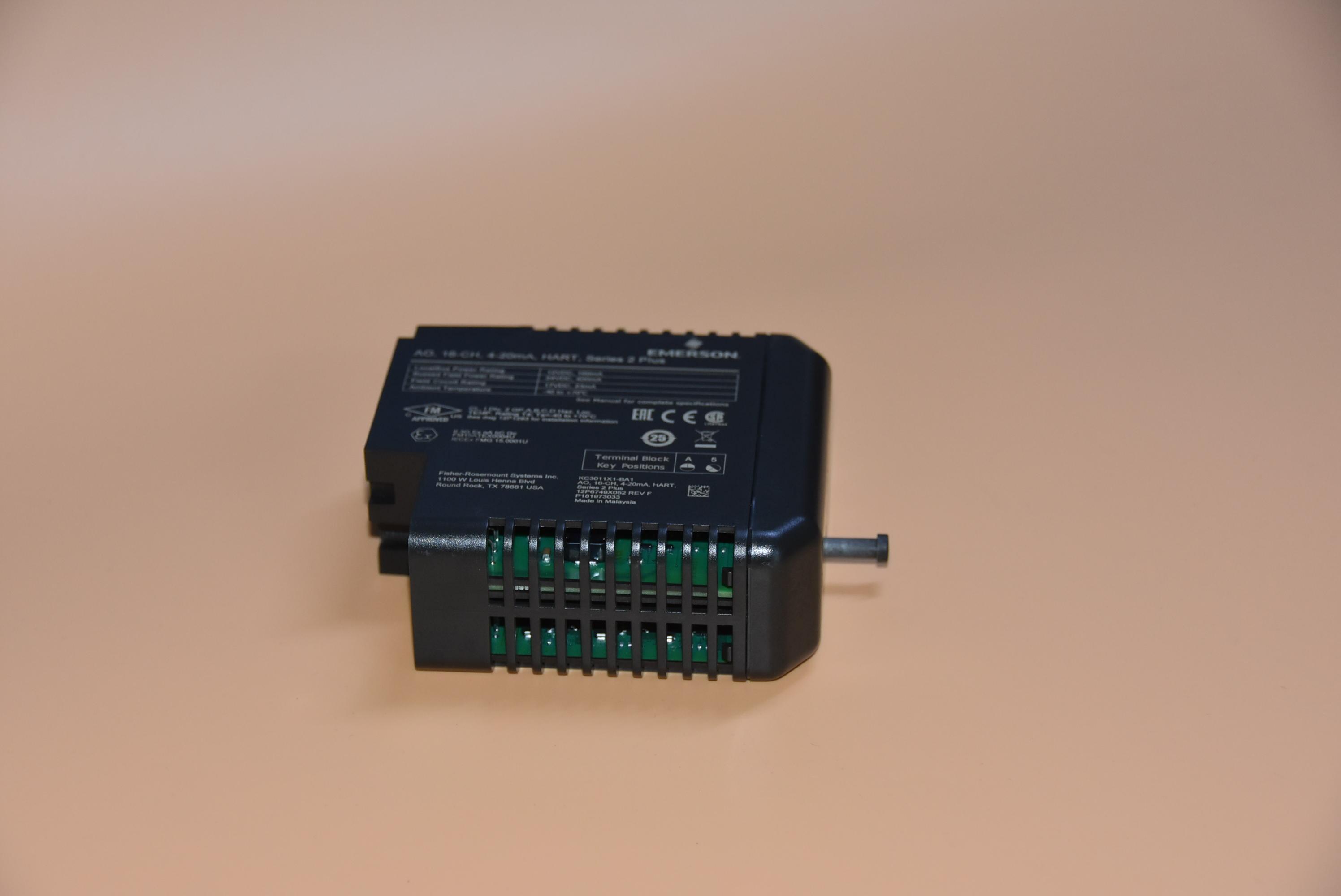 KC3011X1-BA1 12P6749X052 EMERSON 工控设备 全新原装进口 质保一年 顺丰包邮 图3