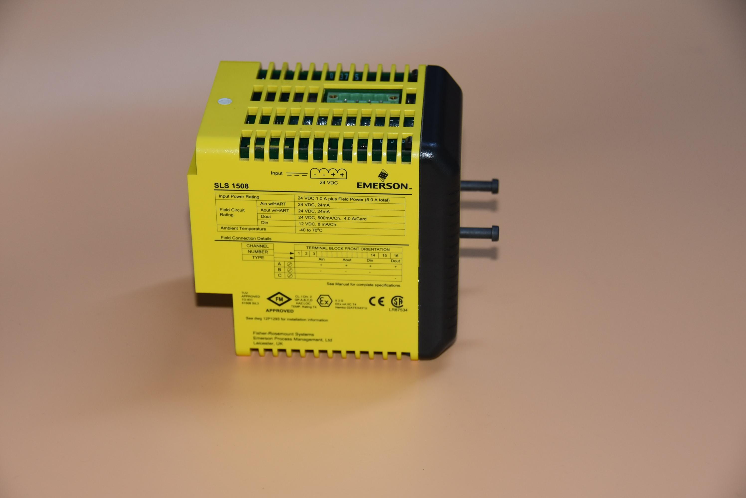 KJ2201X1-BA1 12P3162X102 EMERSON 逻辑解算器 全新原装进口 质保一年 顺丰包邮 图3