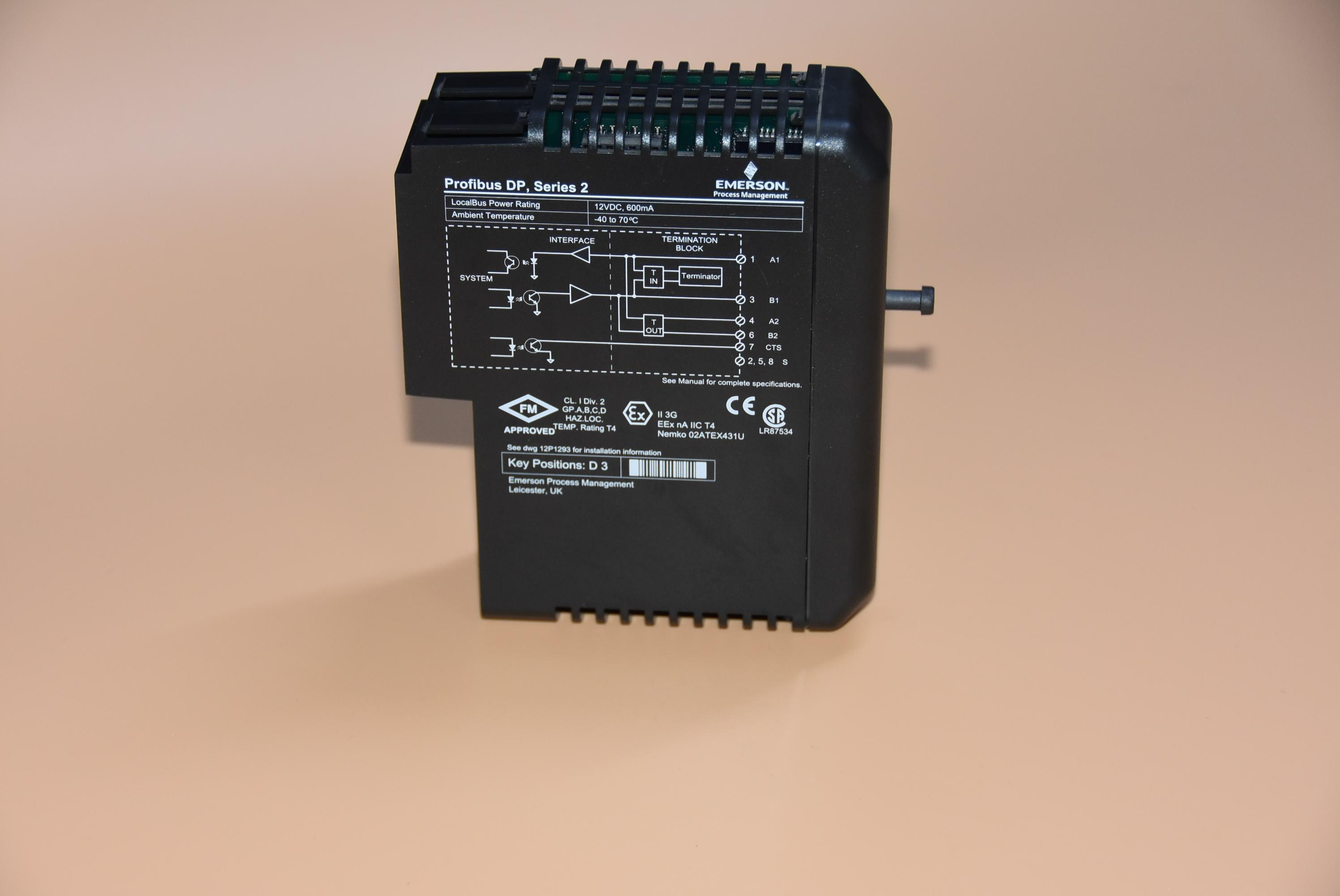 KJ3243X1-BA1 12P2830X022  EMERSON 控制器模块 全新原装进口 质保一年 顺丰包邮 图1