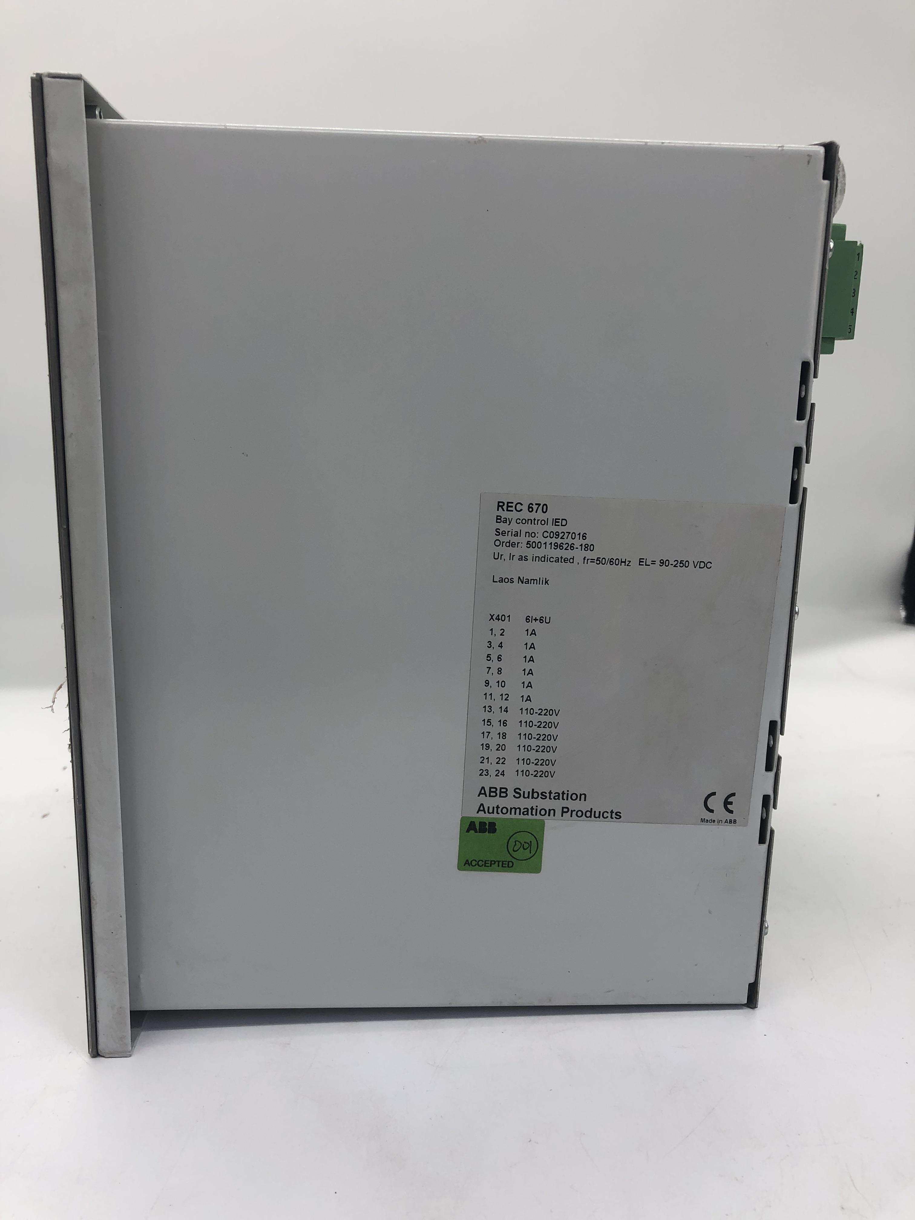 REC670 ABB 控制器模块 全新原装进口 质保一年 顺丰包邮 图3