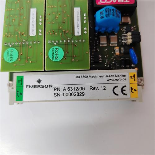 EMERSON+A6312 双通道速度和按键监视器 进口原装 全新现货 未拆封 质保一年 顺丰包邮