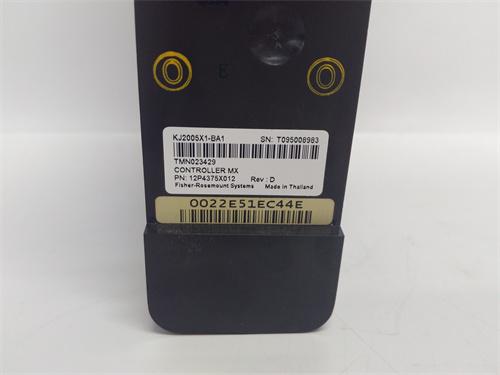 EMERSON+VE3007 KJ2005X1-BA1 12P4375X012 全新进口 顺丰包邮 质保一年图3