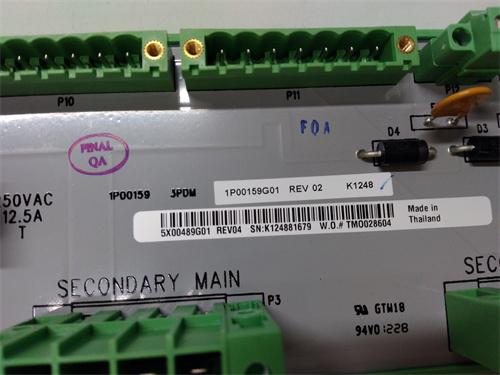 Emerson+5X00489G01 输入输出模块 进口原装 全新现货 未拆封 质保一年 顺丰包邮图2
