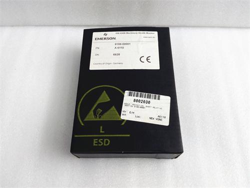 EMERSON A6110 双通道轴振动测量模块 进口原装 全新现货 未拆封 质保一年 顺丰包邮图2