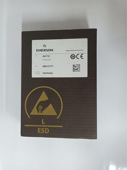 EMERSON A6110 双通道轴振动测量模块 进口原装 全新现货 未拆封 质保一年 顺丰包邮图1