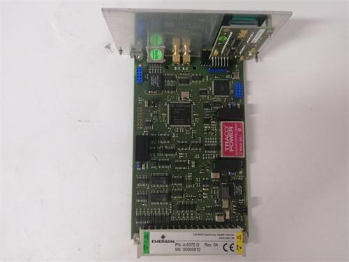 EMERSON A6370D 输入输出模块 进口原装 全新现货 未拆封