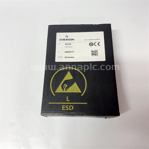 EMERSON 9199-00002 A6120 模块 进口原装 全新现货 未拆封 质保一年 顺丰包邮图2